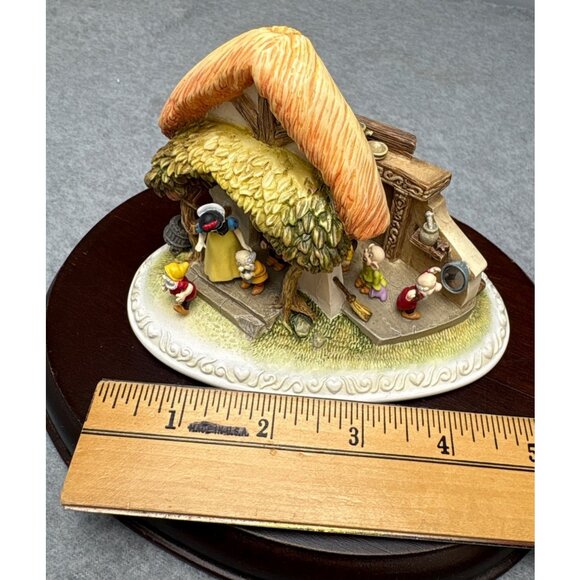Snow White & Dwarfs Cottage Figurine Olszewski 2006 - Picture 9 of 12